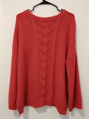 Grace & Lace Women’s Baby Loop Knit Sweater Size  XL